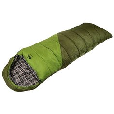 Спальный мешок Tramp Kingwood Regular зеленый с левой стороны
