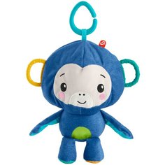 Подвесная игрушка Fisher-Price Обезьянка и мячик (GRR32) синий