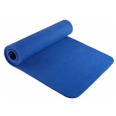 Коврик Sangh Yoga mat, 183х61х0.8 см синий однотонный