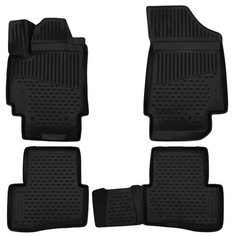 Комплект ковриков салона ELEMENT 3D2063210k 4 шт. черный