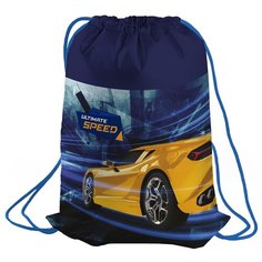 Berlingo Мешок для обуви Sport car (MS09276) синий