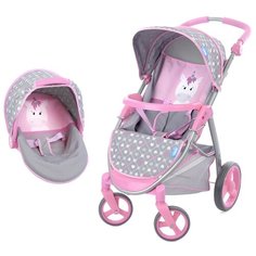 Прогулочная коляска Hauck Malibu 2в1 Doll Travel System Unicorn Heart D85906