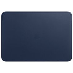 Чехол Apple Leather Sleeve for MacBook 16 Midnight blue
