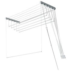 Сушилка для белья LDN потолочная Лиана Люкс 1,3 м, белый