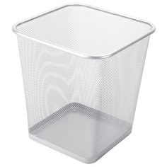 Корзина Berlingo Steel&Style, квадратное основание, 20 л серебристый