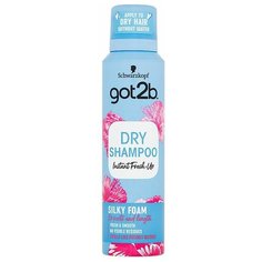 Got2b сухой шампунь Instant Fresh Up Silky Foam Fresh & Smooth, 150 мл