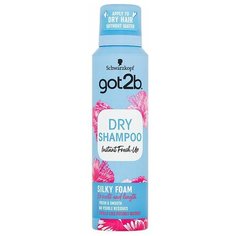 Got2b сухой шампунь Instant Fresh Up Silky Foam Fresh & Smooth, 150 мл