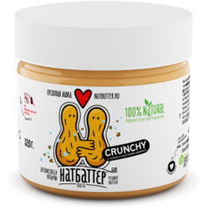 Nutbutter Паста арахисовая Crunchy, 320 г