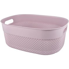 Plast Team Корзина для хранения Oslo 12 л 38х28.4х15 см лиловый