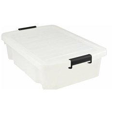 Plast Team Ящик для хранения Premium 58 х 39,5 х 16 см прозрачный