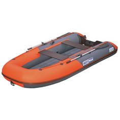 Надувная лодка BOATSMAN BT320A графитовый/оранжевый