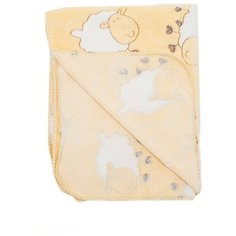 Плед Baby Nice Velsoft 100х118 см "Овечки" бежевый