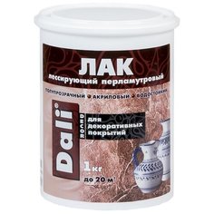Лак DALI-DECOR Лессирующий перламутровый полиакриловый золото 1 кг