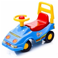 Каталка-толокар ТехноК Автомобиль для прогулок Эко (1196) синий