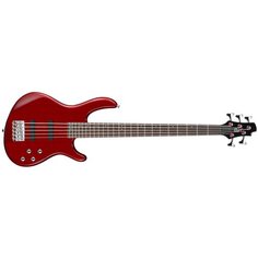 Бас-гитара Cort Action Bass V Plus Trans Red