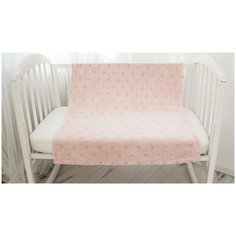 Плед Baby Nice Горох MV01364 75х100 см розовый