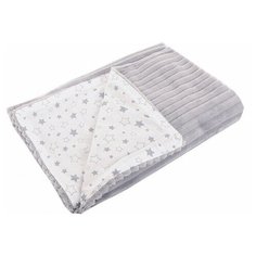 Плед BamBola Звезды 227 90х90 см серый