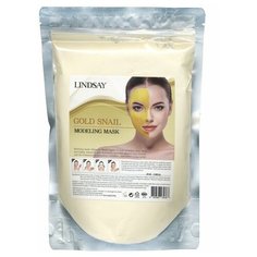 Lindsay альгинатная маска с муцином золотой улитки Gold Snail Modeling Mask Lindsay, 240 г