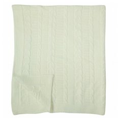 Плед Папитто Косичка 84-100 90х100 см зеленый