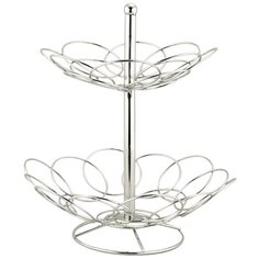 REGENT inox Фруктовница Trina 31 x 33 см серебристый