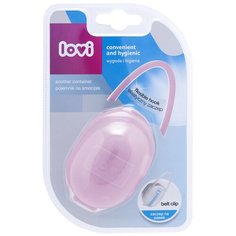 Контейнер для пустышек Lovi, розовый