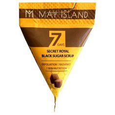 MAY ISLAND скраб 7 Days Secret Royal Black Sugar Scrub 5 г