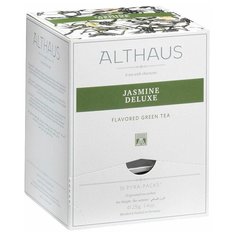 Чай зеленый Althaus Jasmine Deluxe в пирамидках, 15 шт.