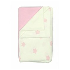 Пеленка кулир Forest kids 120х90 см 3 шт. Звезды Розовый
