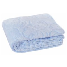 Плед-покрывало Baby Nice MICRO VELUR "Мишки", 75х100, голубой