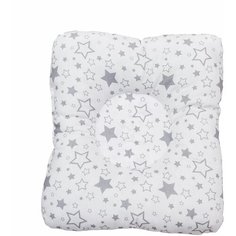 Подушка для кормления и сна AmaroBaby Baby Joy Звездопад серый