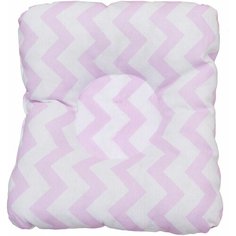 Подушка для кормления и сна AmaroBaby Baby Joy Зигзаг розовый