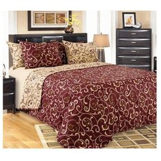 Покрывало Вензель, 180х210, перкаль, 100% хлопок Текс Дизайн