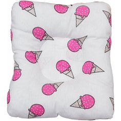 Подушка для кормления и сна AmaroBaby Baby Joy Мороженки фуксия