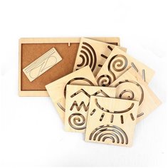 Межполушарная доска «Круг», 134101 4624145 Woodland