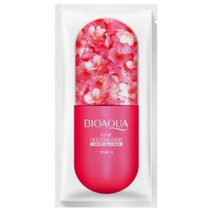 BioAqua Ночная маска для лица с экстрактом цветков сакуры Cherry Jelly, 8 г