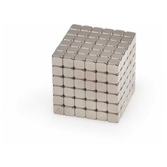 Куб из магнитных кубиков Forceberg TetraCube 4 мм, стальной, 216 элементов