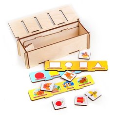 Головоломка. Сортёр "Ассоциации" 4276014 Лесная мастерская