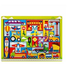 Тетрис "Транспорт" (головоломка) 4276029 Лесная мастерская