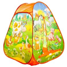 Палатка Играем вместе Веселая ферма конус в сумке GFA-FARM01-R