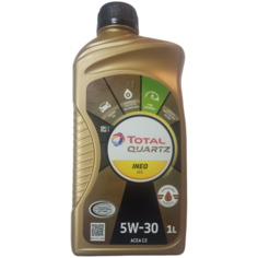 Синтетическое моторное масло TOTAL Quartz INEO ECS 5W30, 1 л