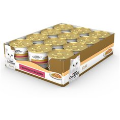 Влажный корм для кошек Gourmet Голд, с форелью и овощами 24 шт. х 85 г (кусочки в соусе)
