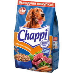 Сухой корм для собак Chappi Мясное изобилие, мясное ассорти, с овощами, с травами 2.5 кг