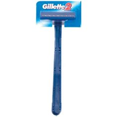 Джилет2 / Gillette2 - Одноразовые станки для бритья - цена за 1 шт. (в упаковке 24 шт.)