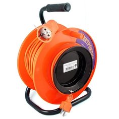 УДЛИНИТЕЛЬ ДЛЯ ГАЗОНОКОСИЛКИ 50 М ПВС 2*0,75 ММ (1/2) (УХ10-001 50 М) Электроконтакт