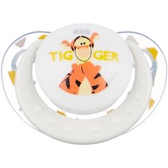 Пустышка латексная ортодонтическая NUK Disney Winnie the Pooh Soother 0-6 м, бежевый