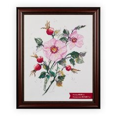 Рамки, паспарту Gamma ПРК-08 40 x 50 см пластик. с оргстеклом под красное дерево