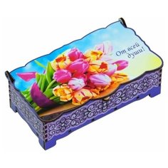 Конфеты "Кремлинка Вишенка" ОТ ВСЕЙ ДУШИ шкатулка 150 г Кремлина