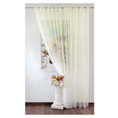 Тюль Византия "Gloire" молочный, 500*270 см