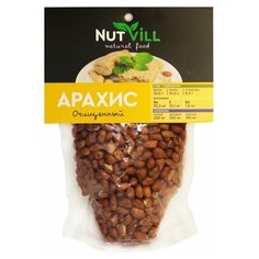 Арахис сырой очищенный, Nutvill, 500г