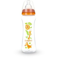 Бутылочка для кормления Baboo "Safari", с узким горлышком, с 3 месяцев (330 мл)